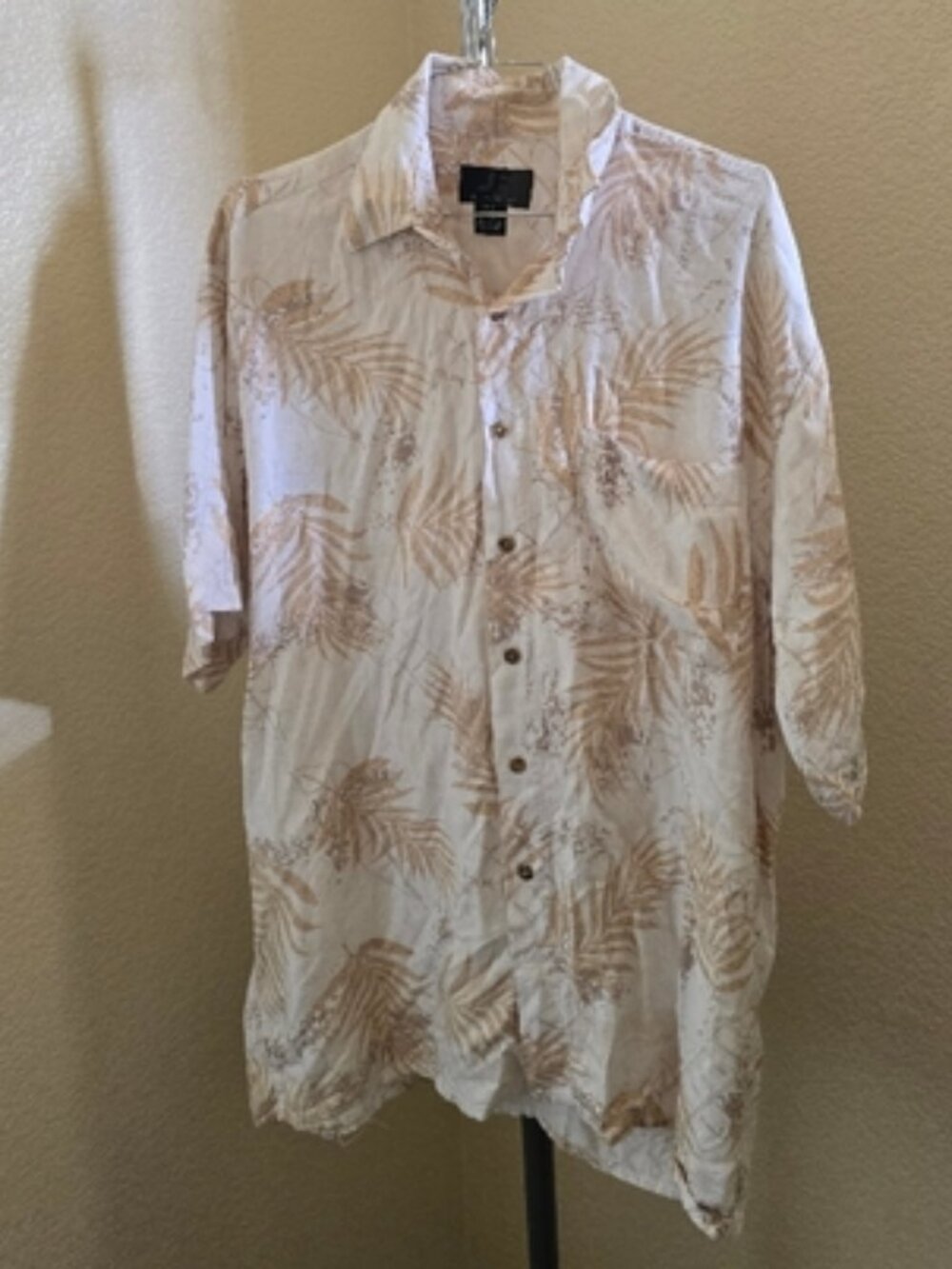 J.Ferrar Short Sleeve Button Up Shirt With Pocket